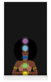 Black Queen Meditate - Yoga Mat