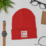 Faith In Action Box Logo Beanie