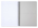 Black Queen Meditate - Spiral Notebook